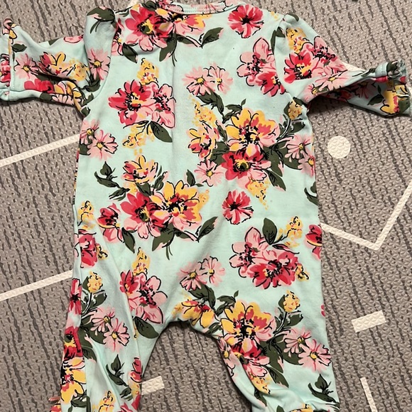 Little me footie and headband - NB - Picture 4 of 7